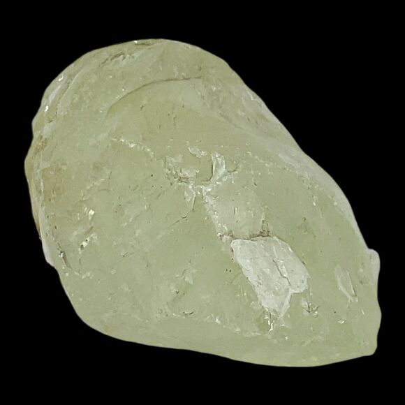 Pale Yellow Art Glass Cullet Glowing Slag Glass #4GX260 - Picture 6 of 8